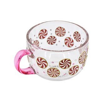 Raised Icon Candy Cane Mug