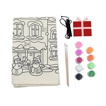 Made By Me Paint Your Own Christmas Countdown Craft Kit