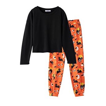 Arshiner Girls Tie Dye Outfits Sweatsuits Set Cute Pullover Hoodies Sweatshirts Jogger Sweatpants
