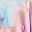 Pink Blue