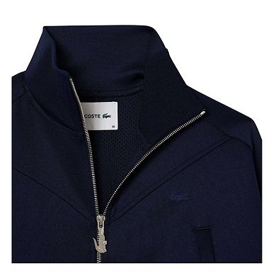 Lacoste Womens/Ladies Full Zip Crop Sweatshirt