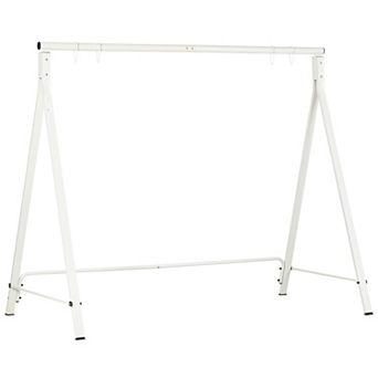Metal Porch Swing Stand Heavy Duty Swing Frame Hanging Chair Stand Only