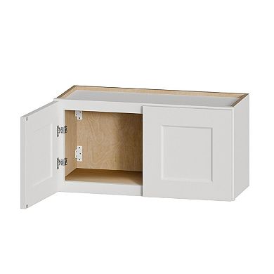 Solid Wood Shaker Short Wall Cabinet
