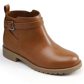 HOMEHOT Girls Ankle Boots Fashion Casual Boot with Side Zipper