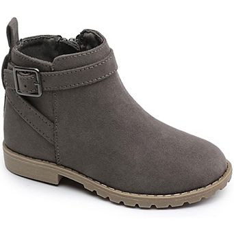HOMEHOT Girls Ankle Boots Fashion Casual Boot with Side Zipper
