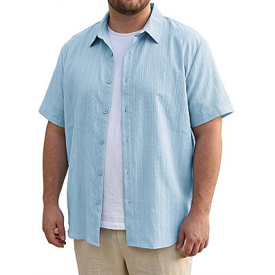 big and tall short sleeve dress shirt Amazon.com: COOFANDY Big and Tall Casual Shirts for Men Short Sleeve  Button-Down Shirts Plus Size Hide Belly No Tuck Shirts XL XLT Olive Black :  Clothing, Shoes & Jewelry