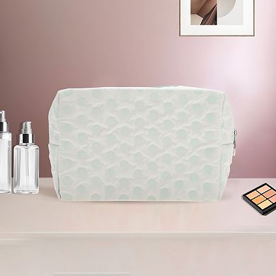 Lightweight Rectangle Octagonal Dots Organizer Toiletry Bag