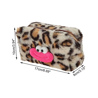Leopard Printing Drawstring Bag for Vacation Business Travel