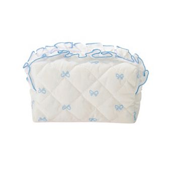 Lace Bow Ruffles Bag for Business Travel