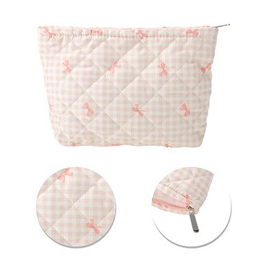 Plaid Bow Bag for Business Travel