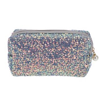 Women Portable Sparkly Sequin Bag for Business Travel Vacation
