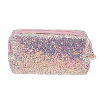 Women Portable Sparkly Sequin Bag for Business Travel Vacation