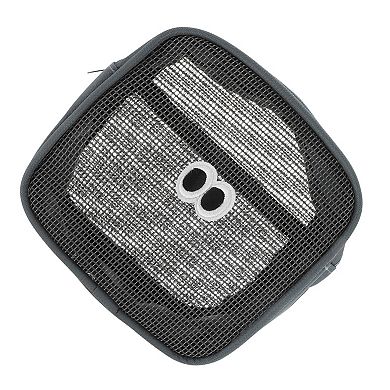 Square Bean Eye Bag for Travel Vacation