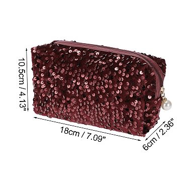Women Portable Sequin Bag for Business Travel Vacation