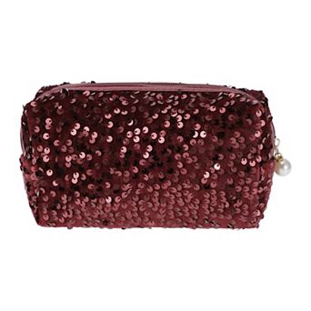 Women Portable Sequin Bag for Business Travel Vacation