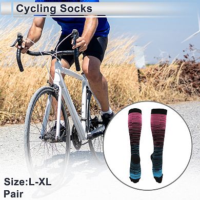 Cycling Socks Breathable Sweat-Absorbent 1 Pair