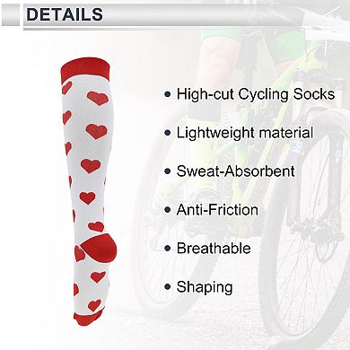 Cycling Socks Breathable Shaping Sweat 1 Pair