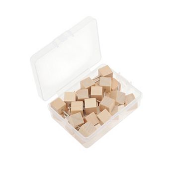 30 pc Push Pins, Portable and Durable Thumb Tacks
