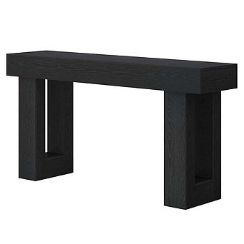 Tribesigns Wooden Sofa Table, 63-Inch Modern Console Table For Living Room