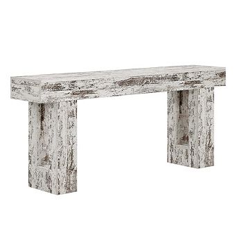 Tribesigns Wooden Sofa Table, 63-Inch Modern Console Table For Living Room