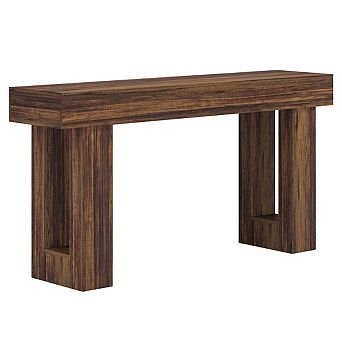 Tribesigns Wooden Sofa Table, 63-Inch Modern Console Table For Living Room
