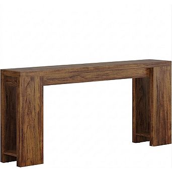 Tribesigns 70.9" Wood Console Table, Farmhouse Sofa Table Entryway Table