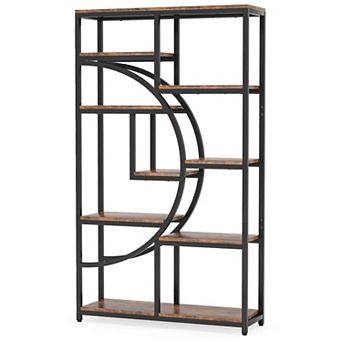 Tribesigns Freestanding Bookshelf, 68.9" Etagere Bookcase with 9 Open Shelves