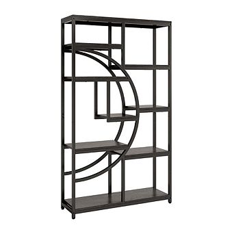 Tribesigns Freestanding Bookshelf, 68.9" Etagere Bookcase with 9 Open Shelves