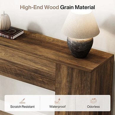 Tribesigns 70.8" Wooden Console Table, Sturdy Sofa Hallway Table
