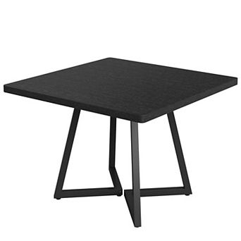 Tribesigns 31.5" Square Dining Table, Wood Kitchen Table for 4