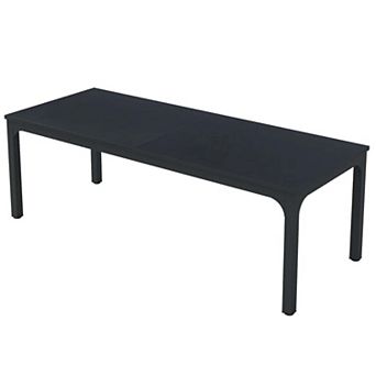 Tribesigns Rectangular Dining Table, 78 inch Long Kitchen Table for 6-8 People