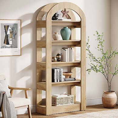 Tribesigns Freestanding Bookshelf, 68.9" Bookcase with 9 Open Shelves