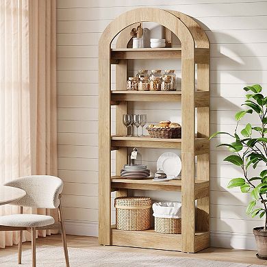 Tribesigns Freestanding Bookshelf, 68.9" Bookcase with 9 Open Shelves