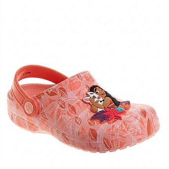 Disney Moana Girls' Water Resistant Closed-Toe Outdoor Slip-On Clog Shoes (Toddler)