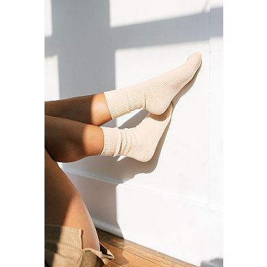 Super Soft Warm Cozy Cashmere Blend Crew Socks 3 Pack Gift Ready