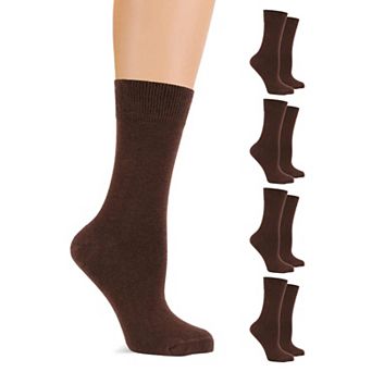 Soft Casual Cotton Crew Socks Durable Comfort Everyday Wear