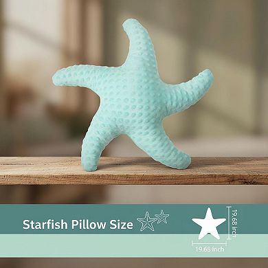 Starfish Throw Pillow Beach Theme Decor Soft PP Cotton Couch Bed Home Accent