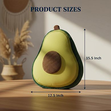 Fruit Shaped Throw Pillow Decorative Cushion for Couch Bed Chair Soft Fluffy Machine Washable