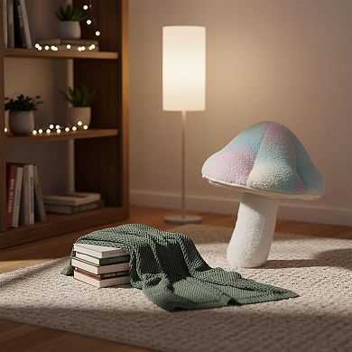 Mushroom Pillow Floor Sofa Cushion Lamb Cashmere Comfortable Decor Reading