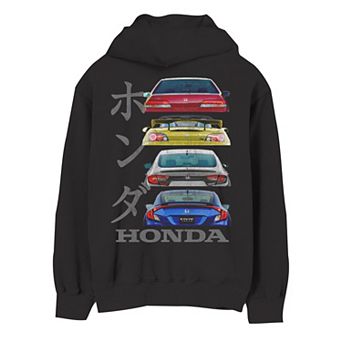 Men's Honda Racing Car Graphic Hoodie