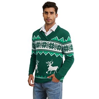 Men's Christmas Long Sleeve Pullover Sweater