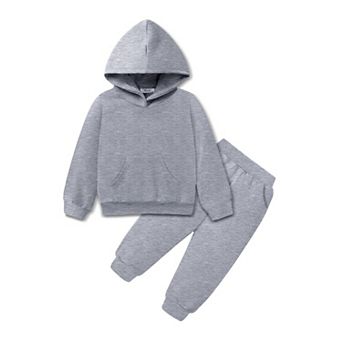 Arshiner Little Girl Outfits Toddler Girl Clothes Hoodie Sweatshirt With Pocket And Long Pants