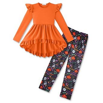 Arshiner Toddler Girl Clothes Long Sleeve Pullover Tops And Leggings Fall Winter Outfit Set