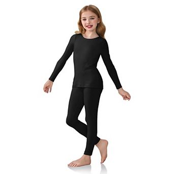 Arshiner Thermal Underwear For Kids Long Johns Base Layer Kids Long Underwear Girls Sets