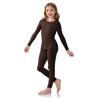 Arshiner Thermal Underwear For Kids Long Johns Base Layer Kids Long Underwear Girls Sets