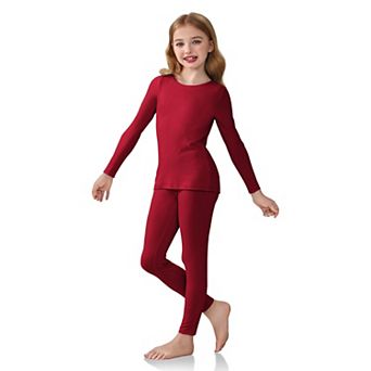 Arshiner Thermal Underwear For Kids Long Johns Base Layer Kids Long Underwear Girls Sets