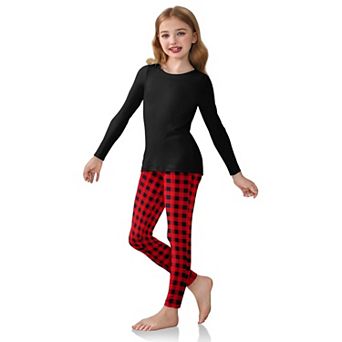 Arshiner Thermal Underwear For Kids Long Johns Base Layer Kids Long Underwear Girls Sets