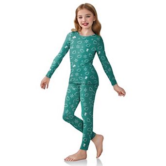 Arshiner Thermal Underwear For Kids Long Johns Base Layer Kids Long Underwear Girls Sets
