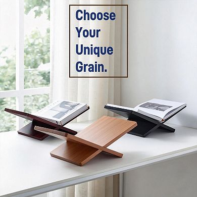 Solid Wood Cookbook Stand