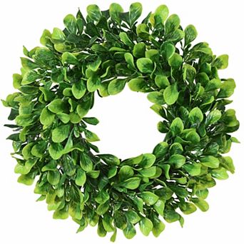 Mini Boxwood Greenery Wreath